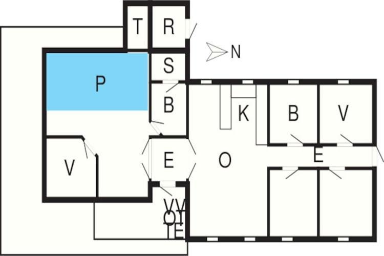 9 Person Holiday Home In Juelsminde Sonderby  Zewnętrze zdjęcie